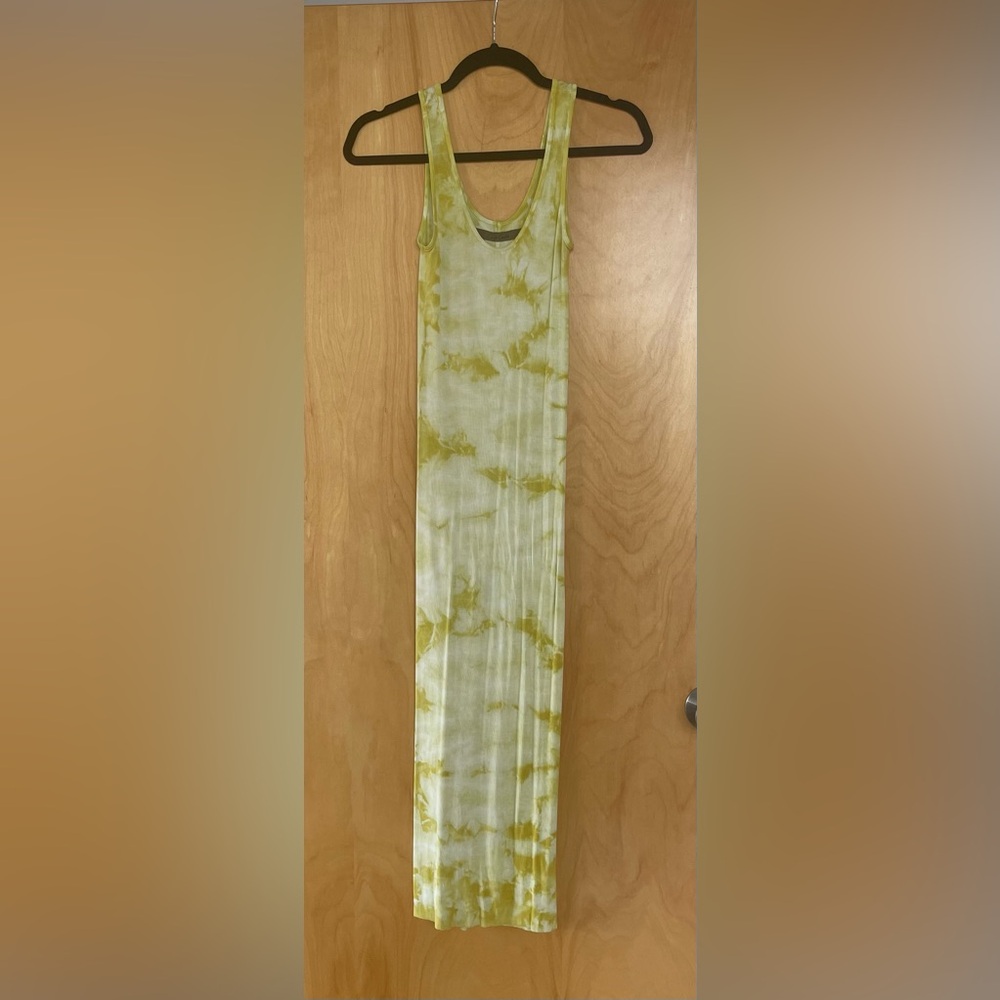 ENZA COSTA tie dye midi dress